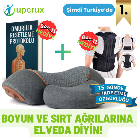 Upcrux Cosseal® Boyun ve Omuz Masaj Aleti - Ağrılara Veda Et